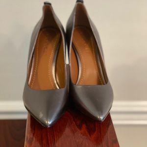 Pewter Coach High Heels